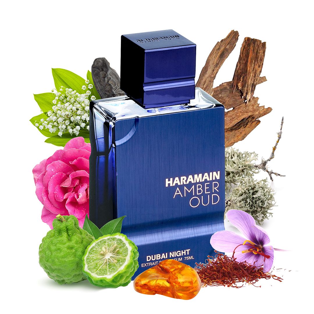 Haramain Amber Oud Dubai Night, 75ml, Extrait De Parfum
